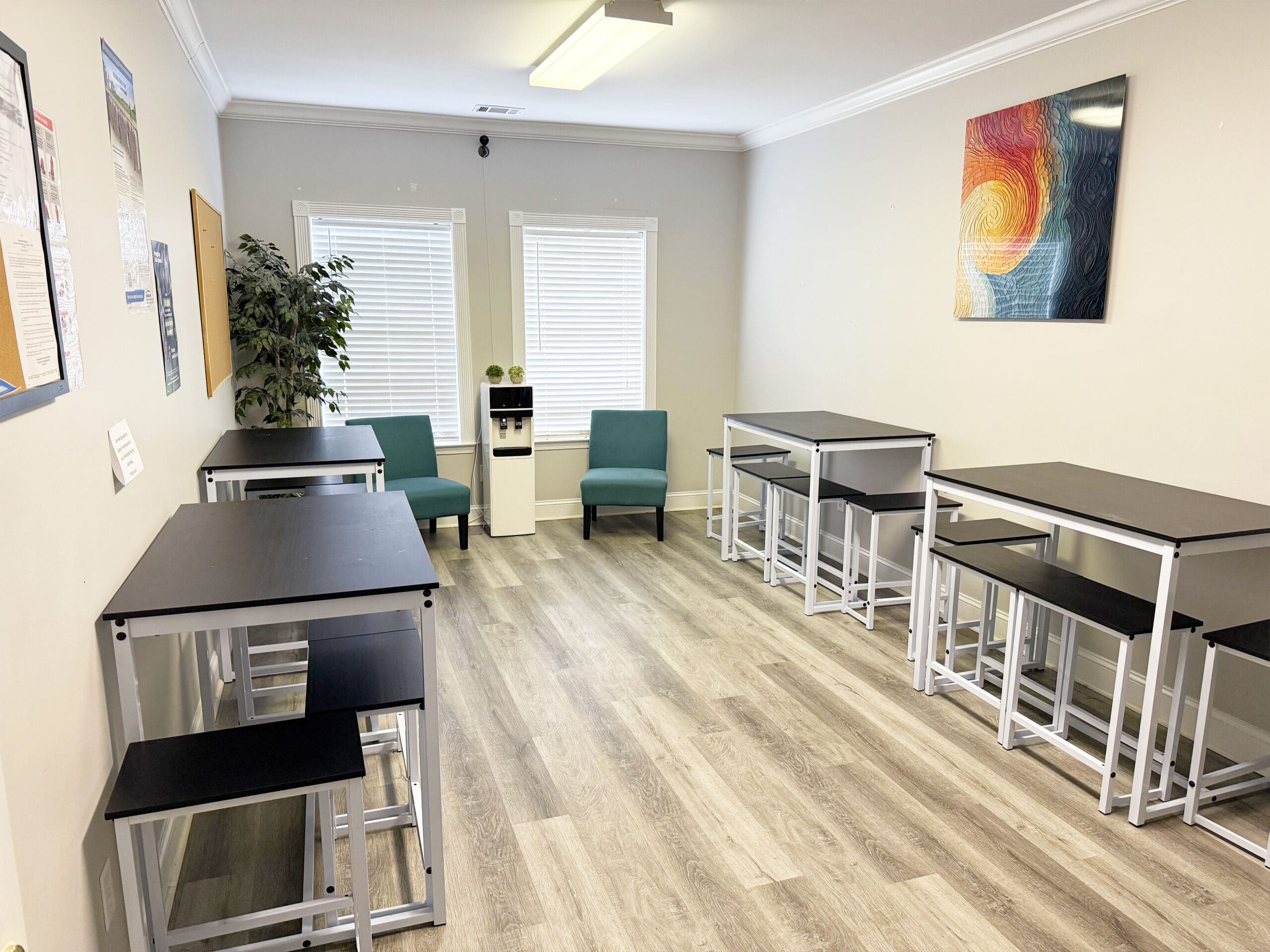 Hope Harbor Wellness Eating Area